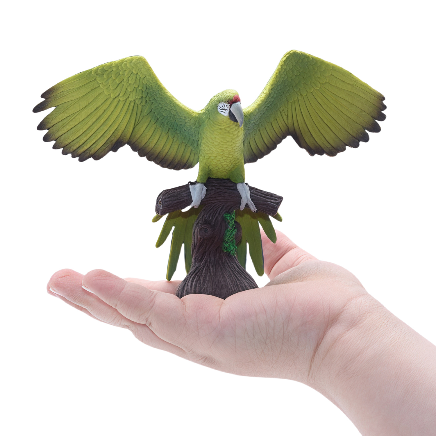 Фигурка Детское Время Попугай Ара сидит на ветке - фото 3