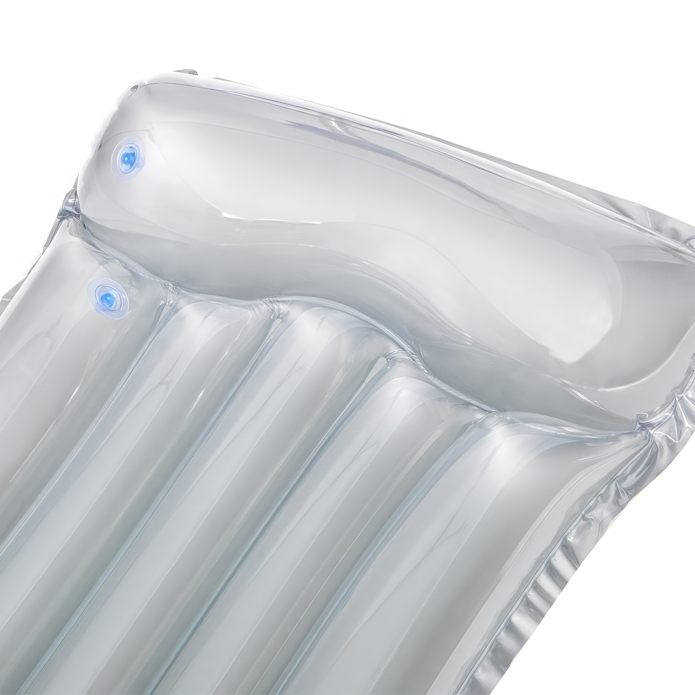 Надувной матрас для плавания Bestway 183 х 76 водяной матрац для бассейна моря речки пляжа серый - фото 2