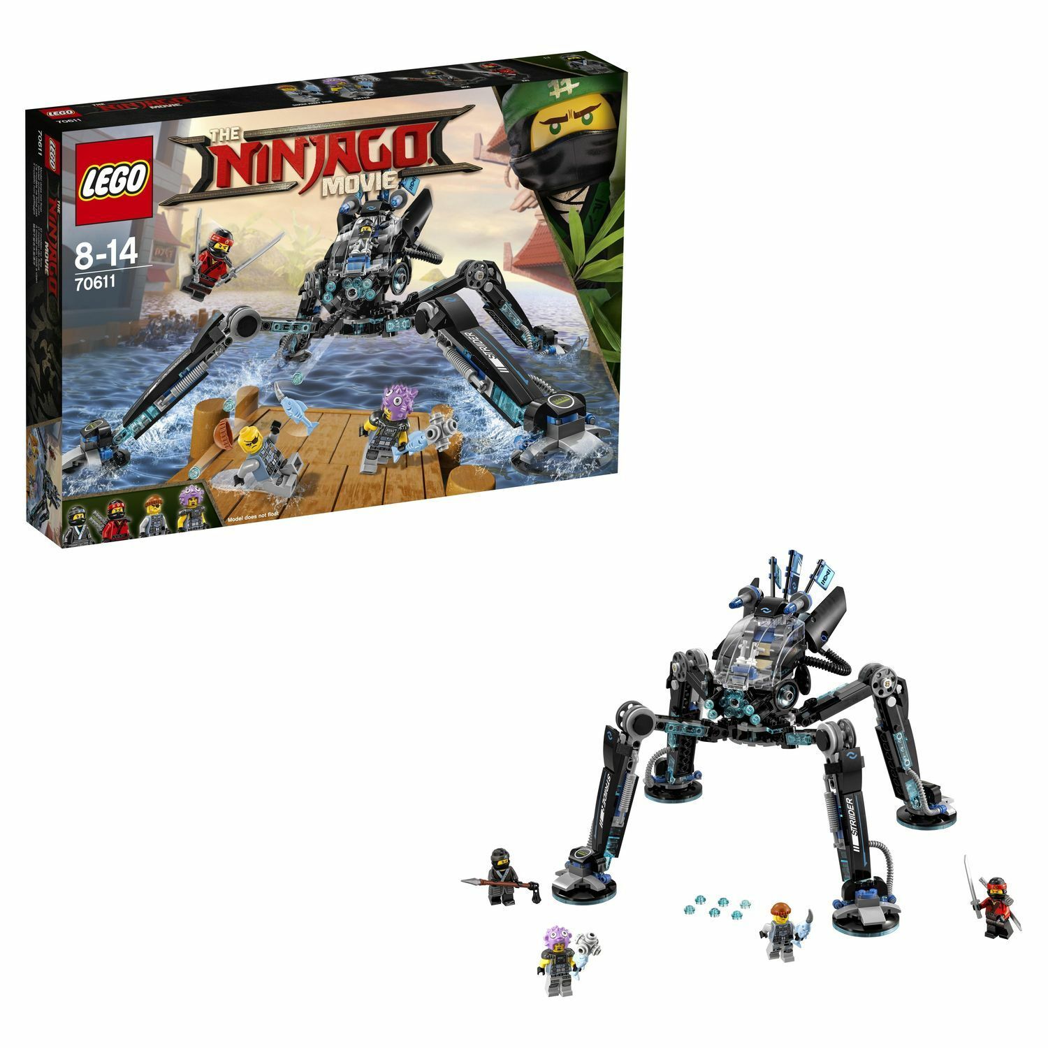 Конструктор LEGO NINJAGO блочный - фото 1