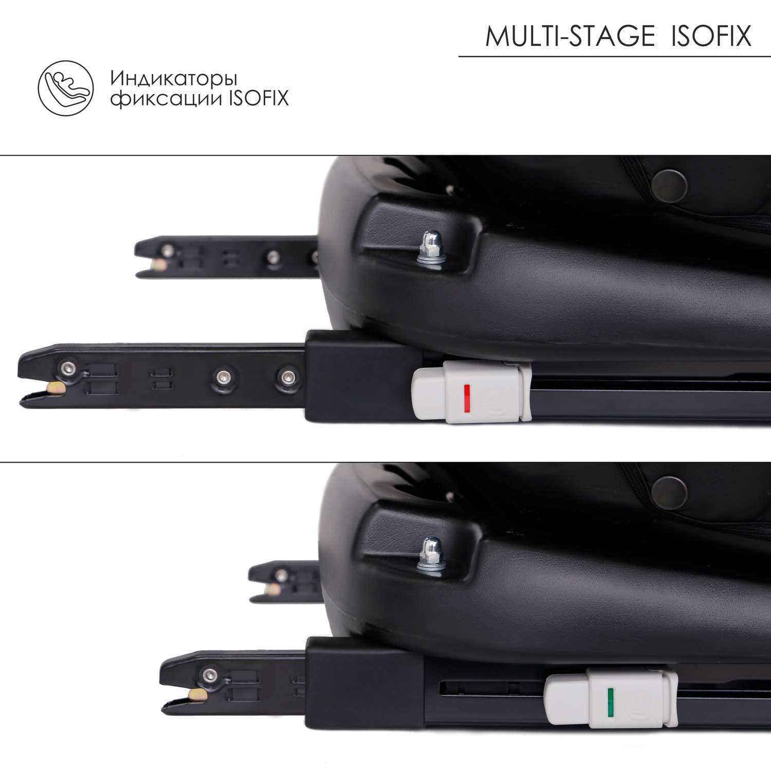 Автокресло Babyton Multi-Stage Grey Isofix 0+/1/2/3 (0-36 кг) - фото 13