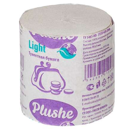 Туалетная бумага PLUSHE