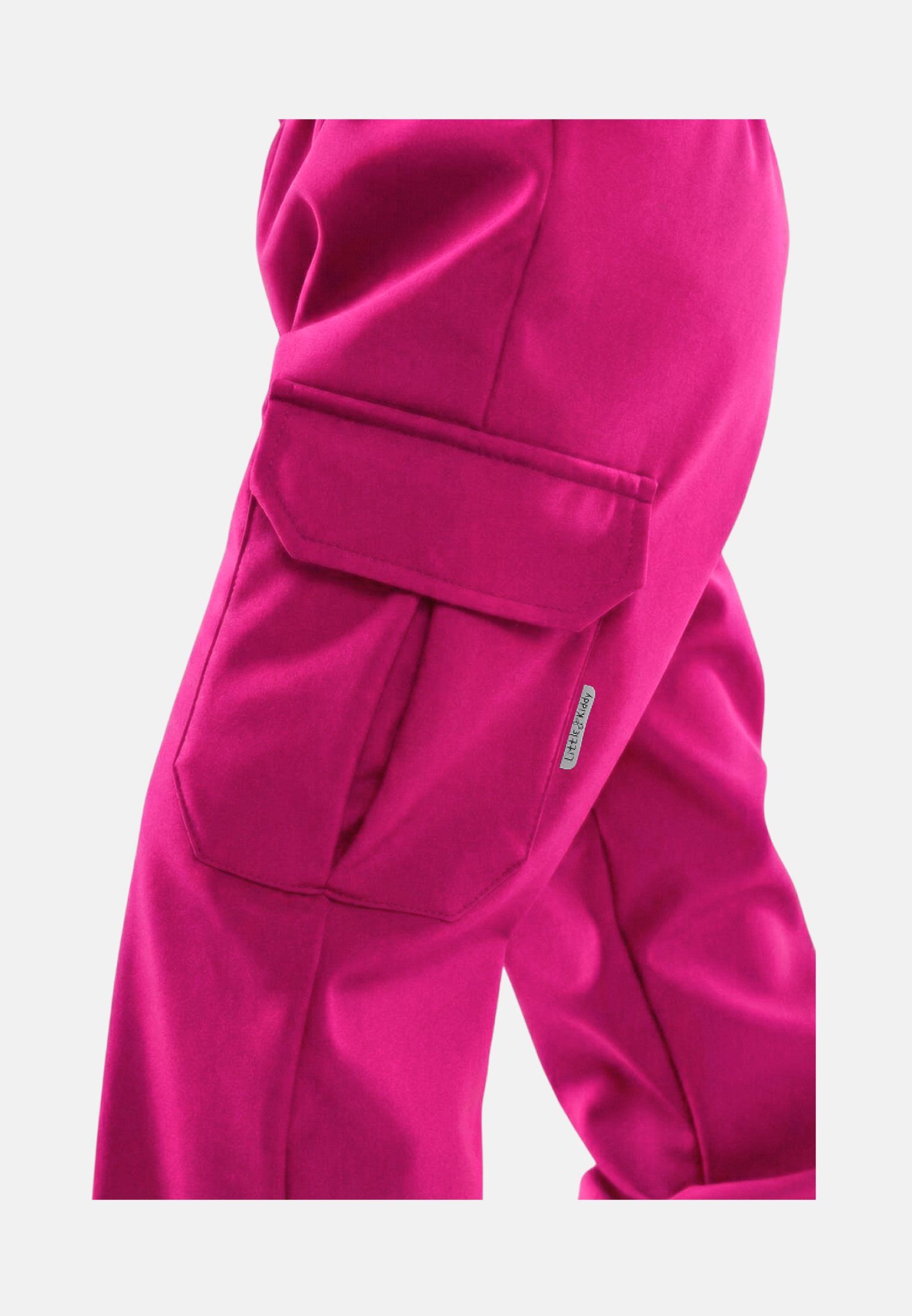 Брюки Little Kiddy jogger_softshelll_фуксия - фото 3
