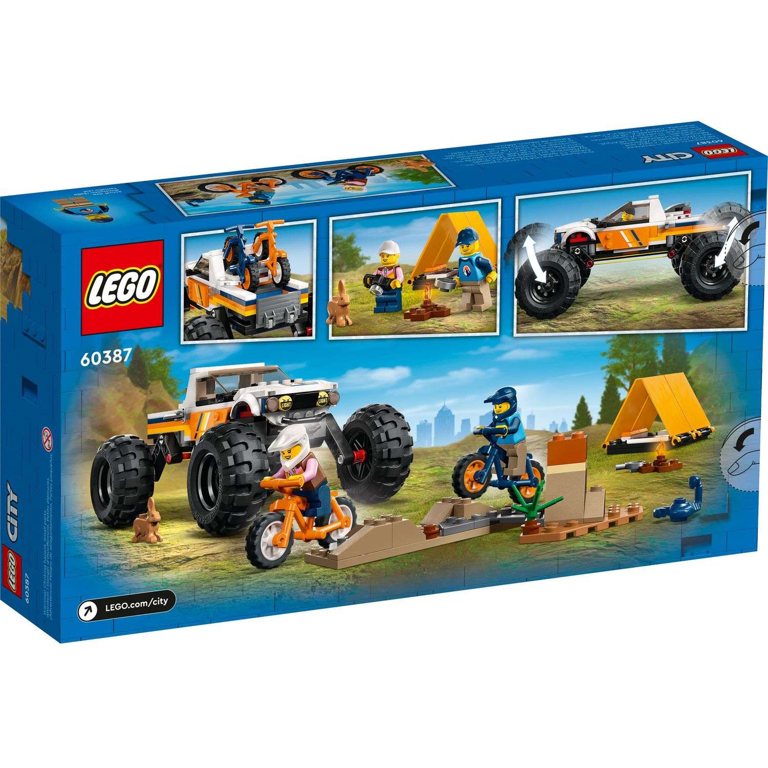 Конструктор LEGO City Приключения внедорожника 252 дет. - фото 10