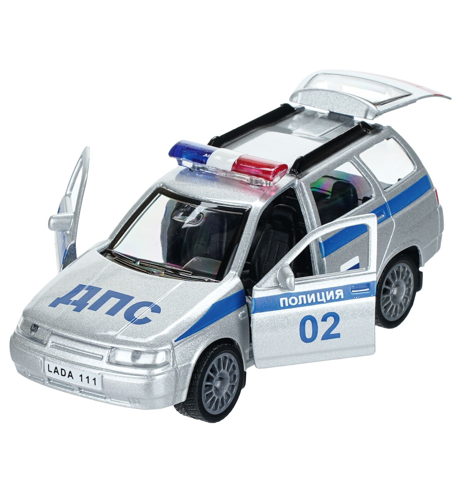 Полицейская машина Технопарк LADA 111 415939 - фото 5