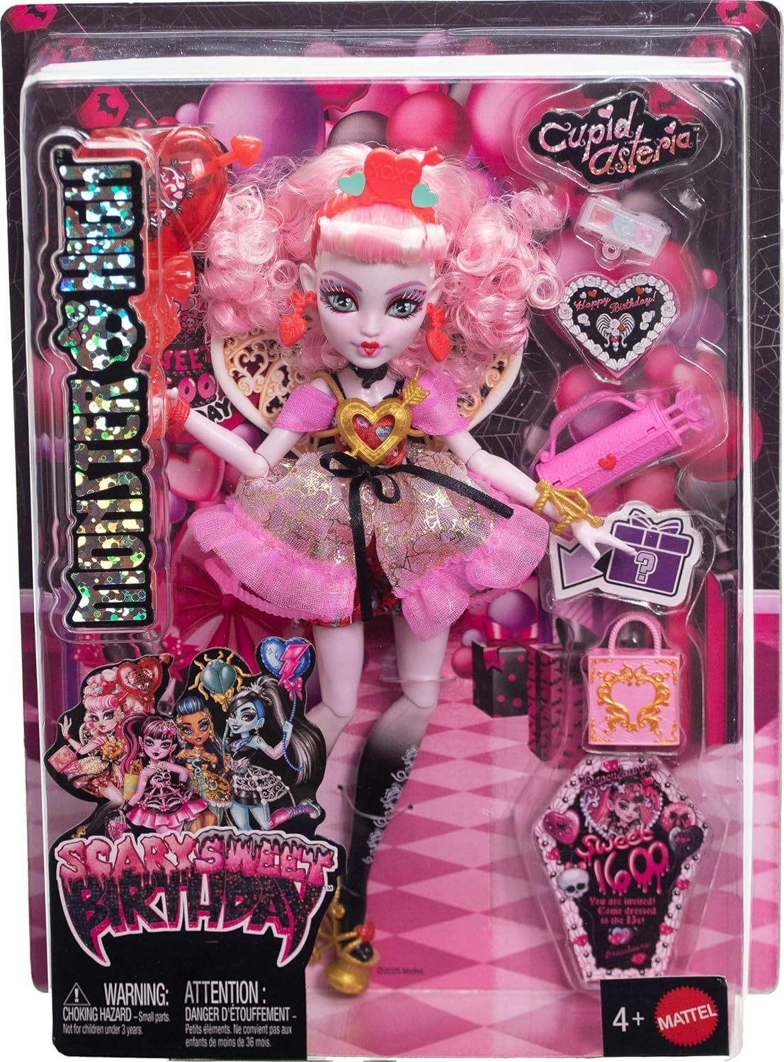 Кукла модельная Monster High Cupid Asteria JBG77 - фото 5