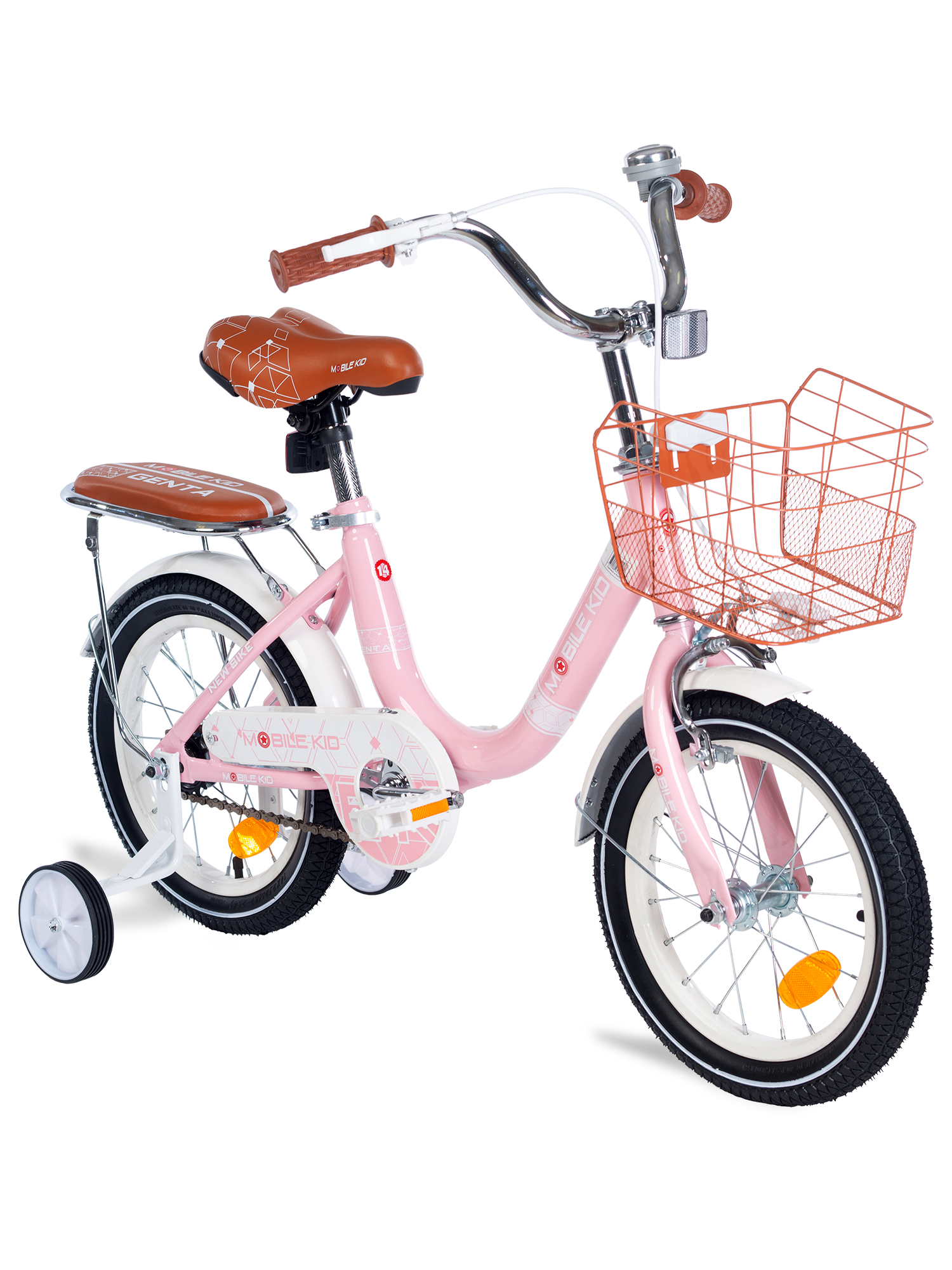 Двухколесный велосипед Mobile Kid 14 дюймов - фото 6