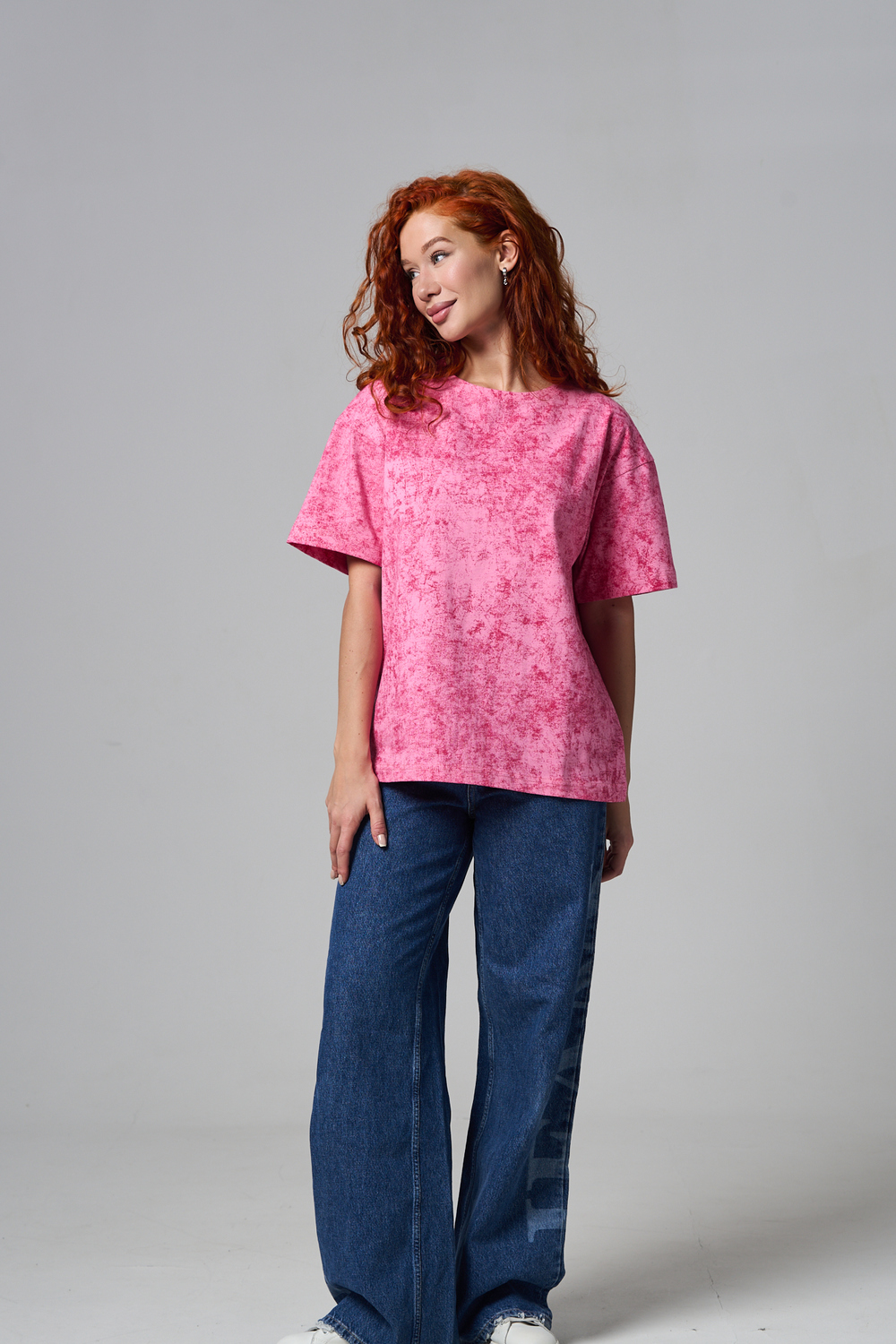 Футболка Ifeizion 14502 фуксия - фото 4