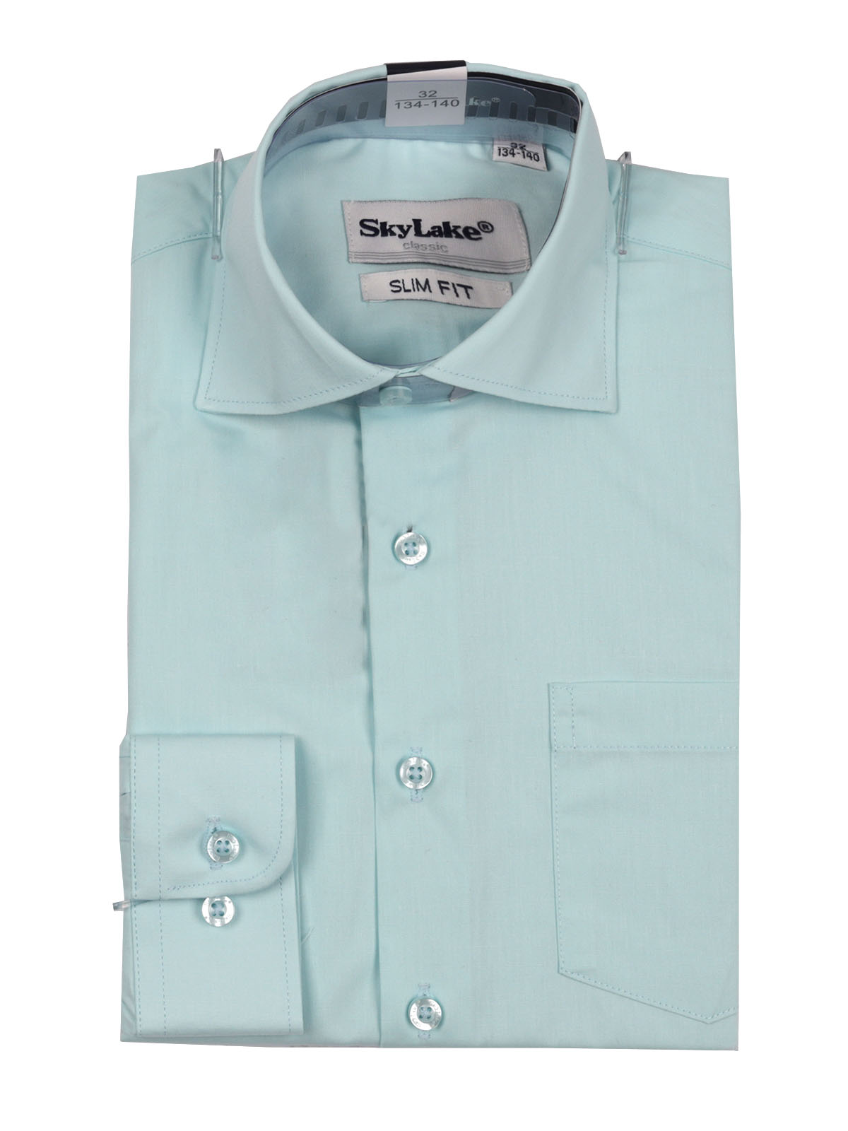 Рубашка Sky Lake 1210 CLASSIC SLIM FIT атолл - фото 3