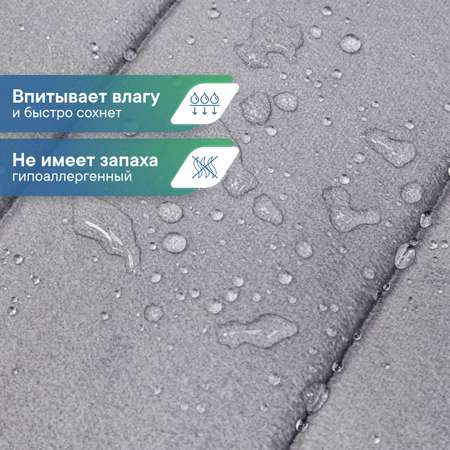 Коврики для ванной и туалета VILINA 60х100 , 50х60 см Велюр