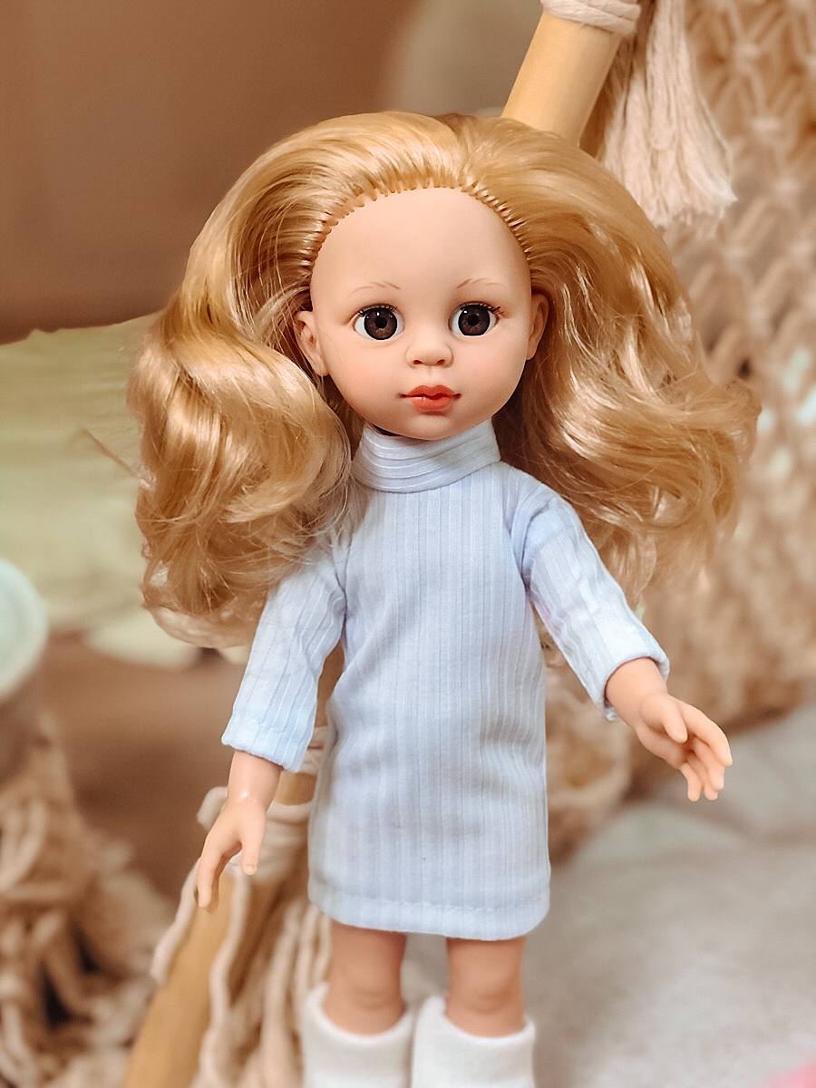 Кукла модельная СТРАНА КУКОЛ Вероника в модной одежде высота 33 см 21-34.1 - фото 6