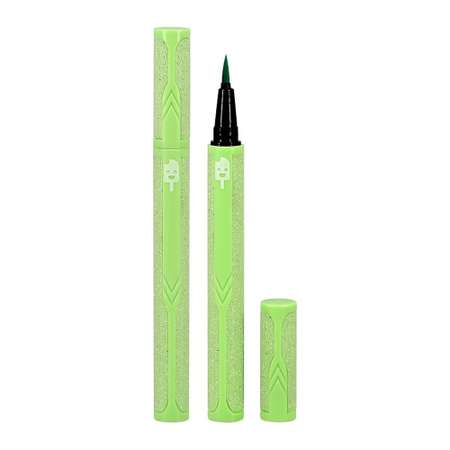 Подводка-фломастер ISCREAM водостойкая тон 03 stylish green