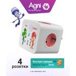 Разветвитель сетевой AGNI TP-WJ3U4E-C