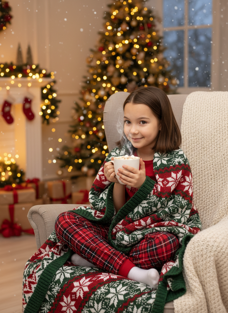 Пижама Утенок 827п красный гномы - фото 3