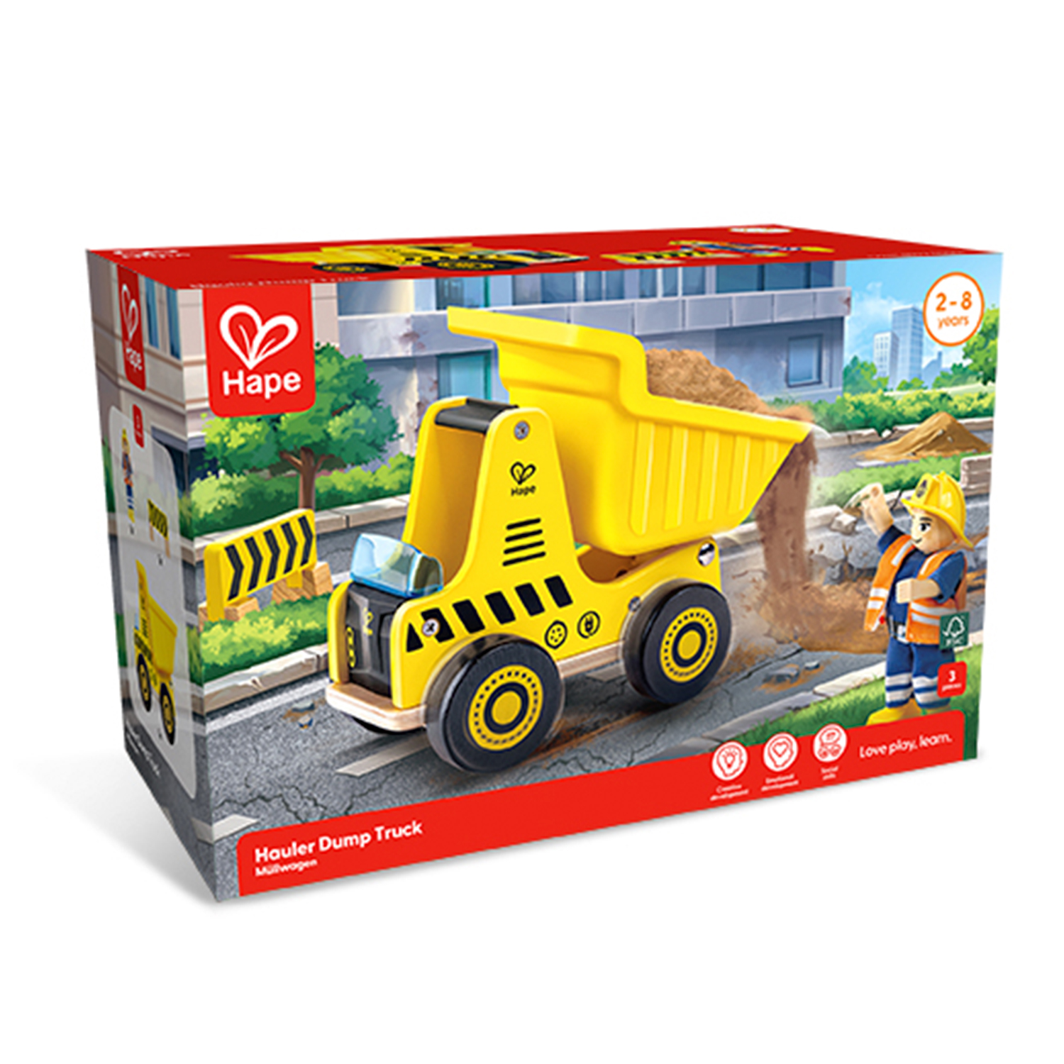 Самосвал Hape E3057_HP - фото 8