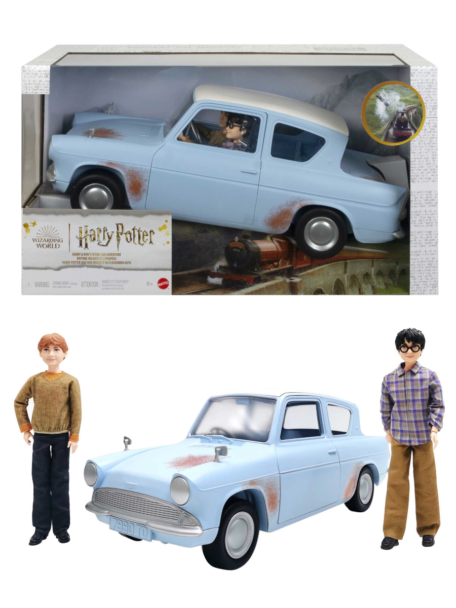 Кукла модельная Harry Potter Гарри Поттер и Рон Уизли высота 25 см HHX03 - фото 3