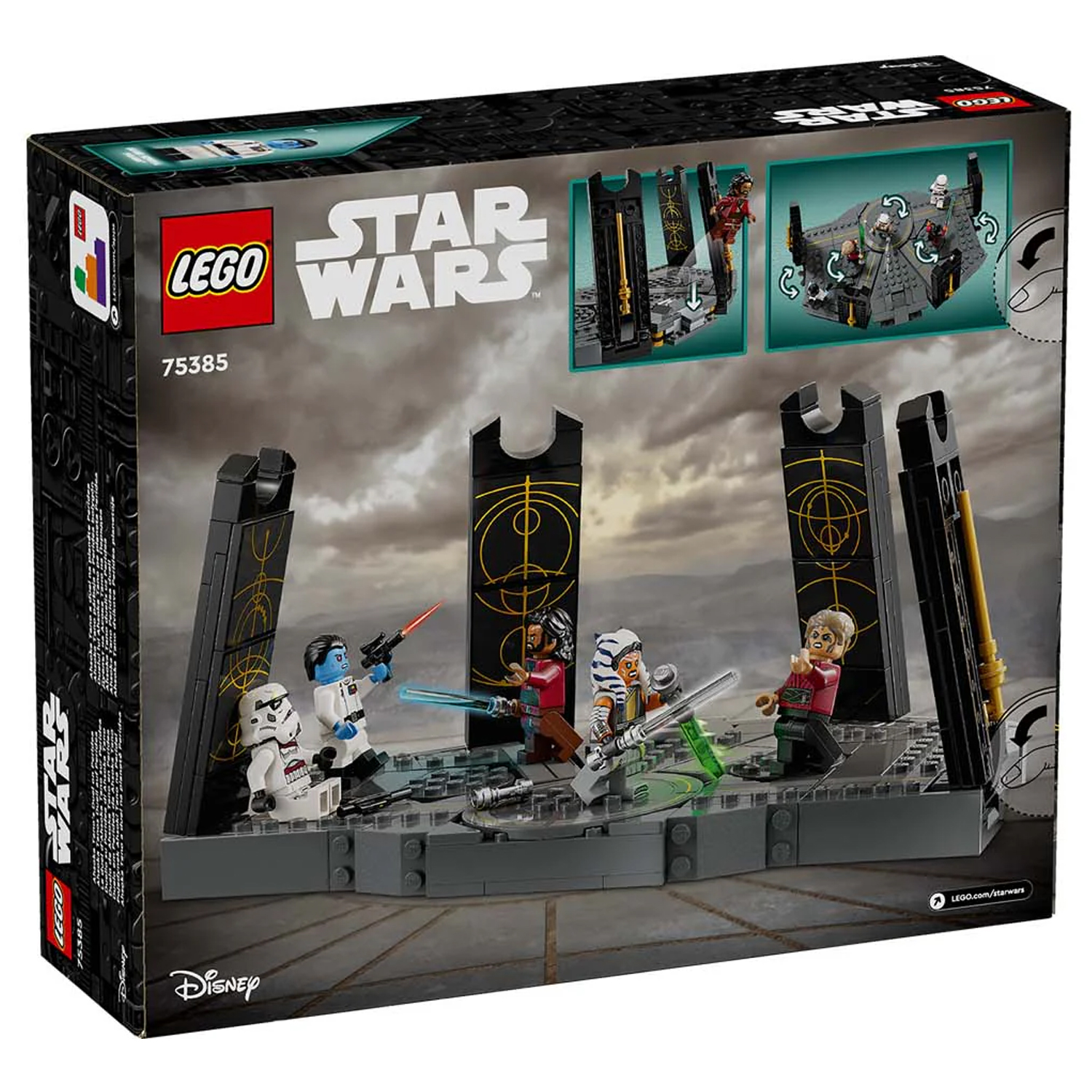 Конструктор LEGO Star Wars Дуэль Асоки Тано на Перидее блочный - фото 4