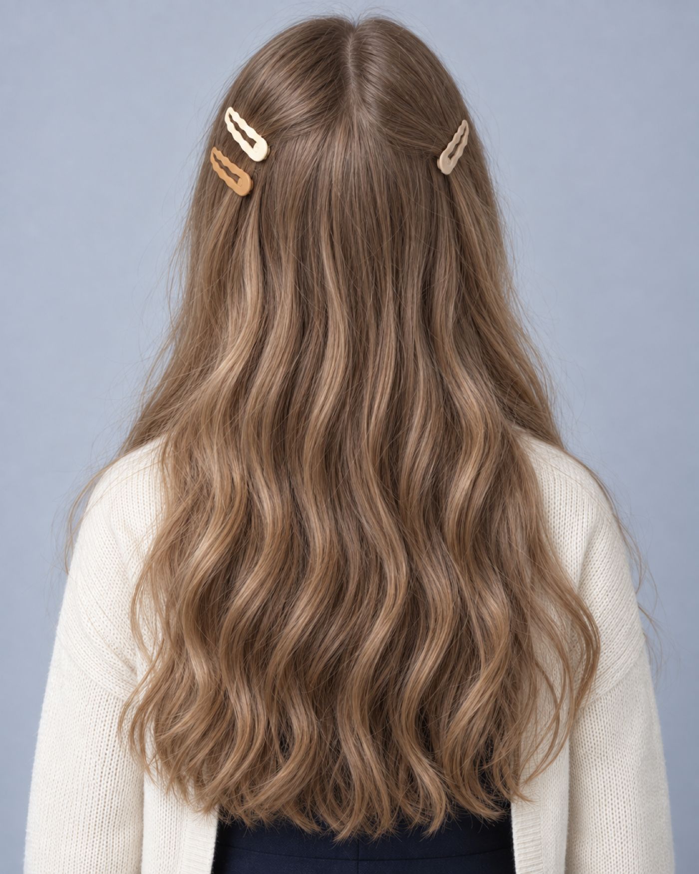 Заколка Demi Star Brown 3 шт. - фото 2