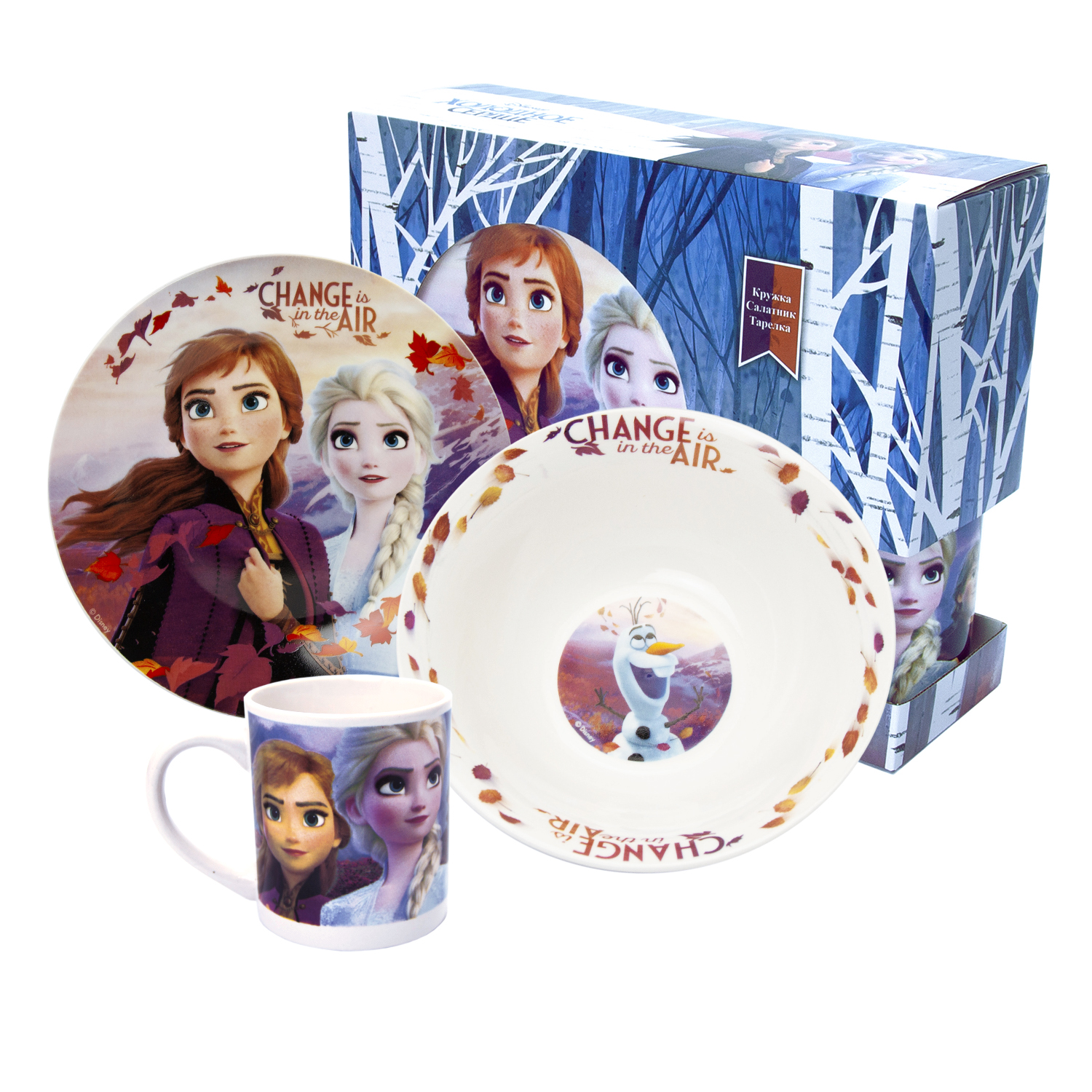 Набор посуды ND PLAY Frozen 3 предм. - фото 3