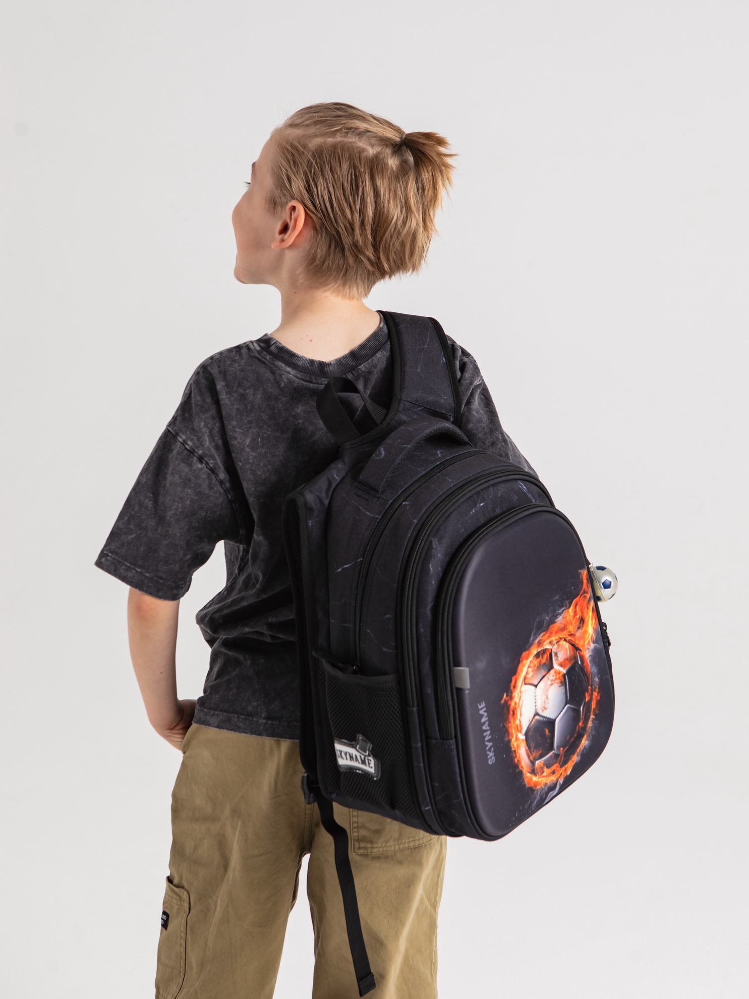 Рюкзак SkyName анатомическая спинка + брелок - фото 6