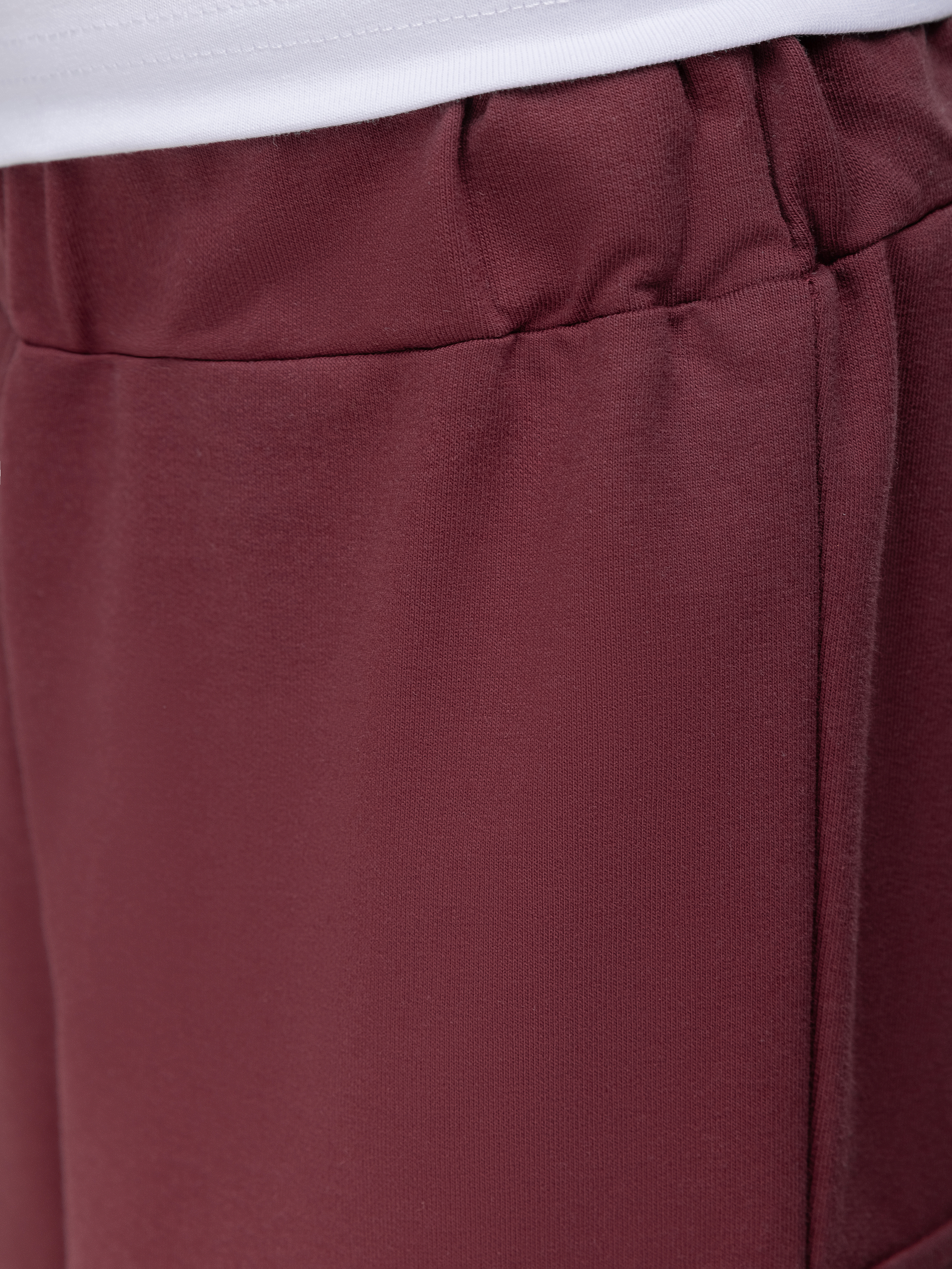 Шорты Bodo 8-89МU_бордовый (белый) - фото 6