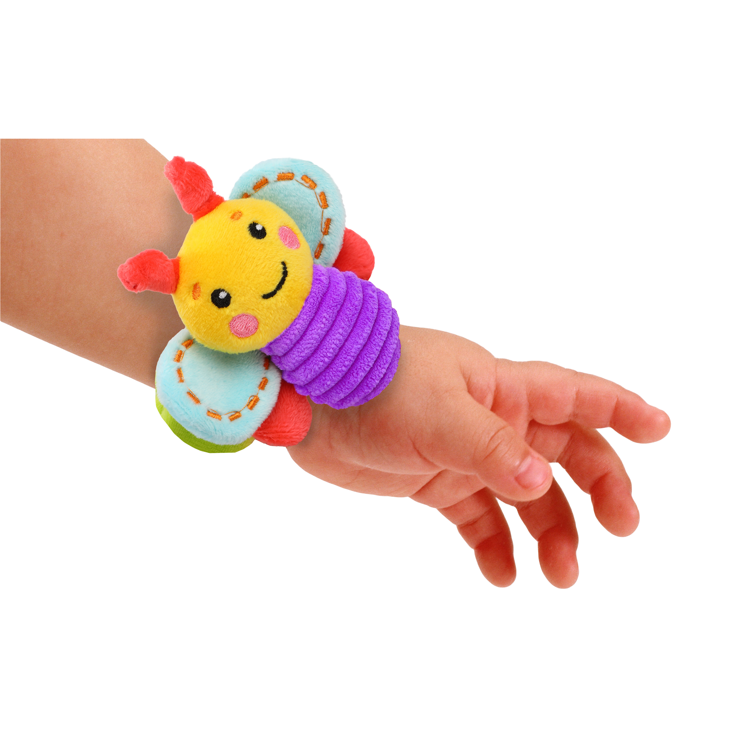 Игрушка Жирафики погремушка Бабочка - фото 1