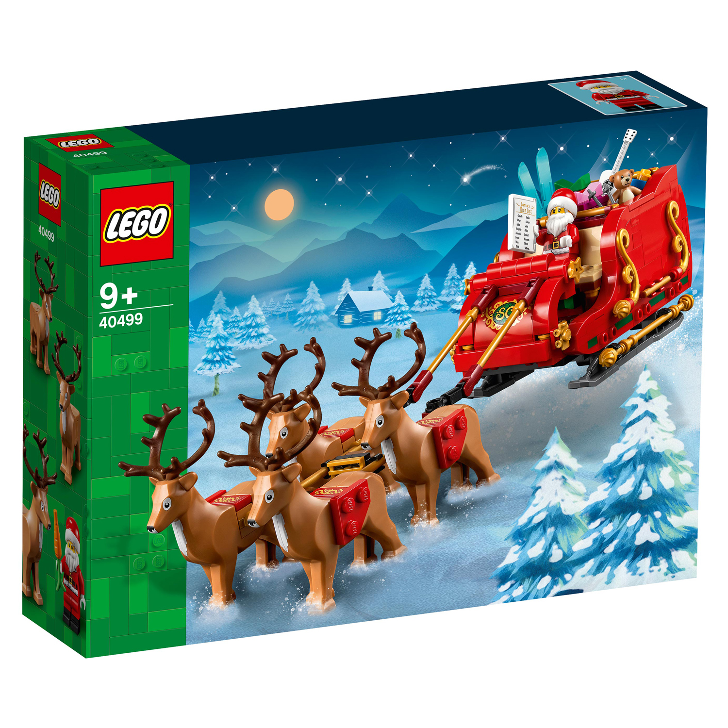 Конструктор LEGO Ideas Сани Санта Клауса блочный - фото 7