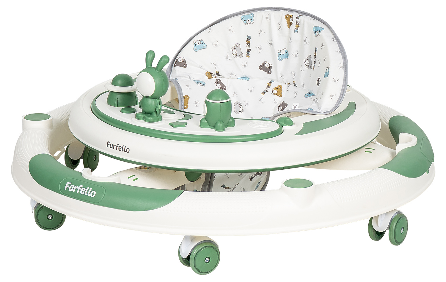 Ходунки Farfello A2 зеленый - фото 8