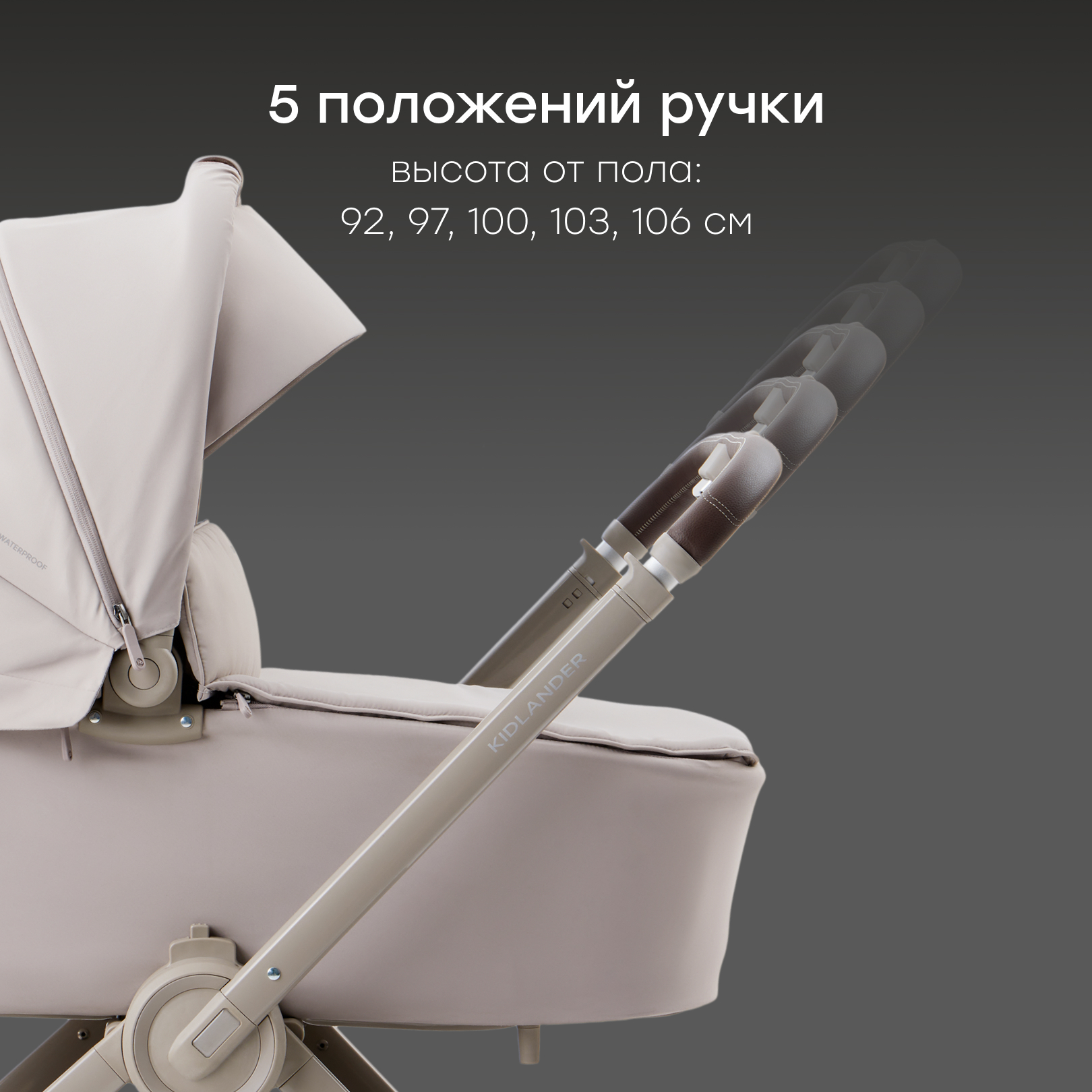 Коляска 2в1 Happy Baby - фото 7