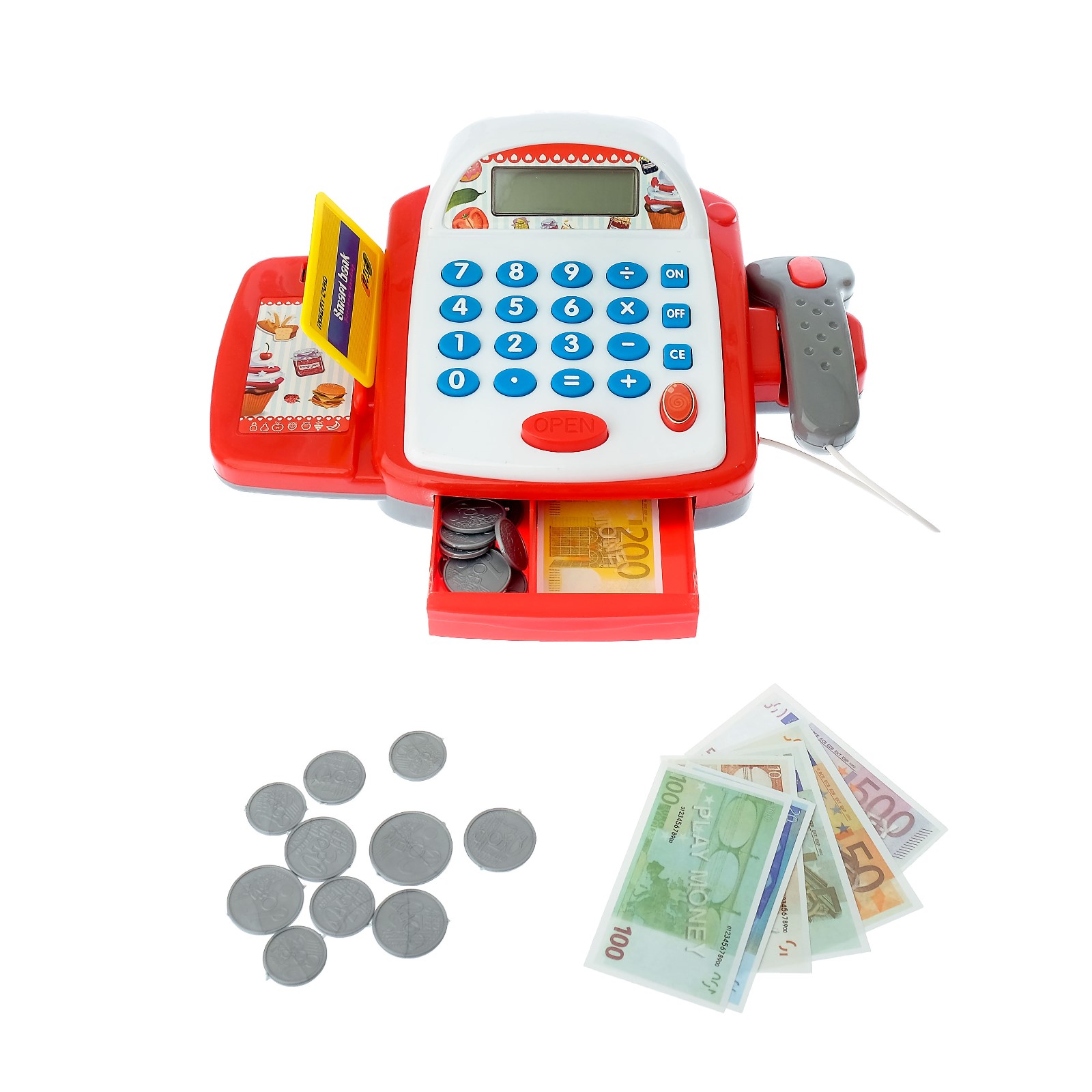 Игровой набор Sima-Land продукты, прилавок, касса - фото 3