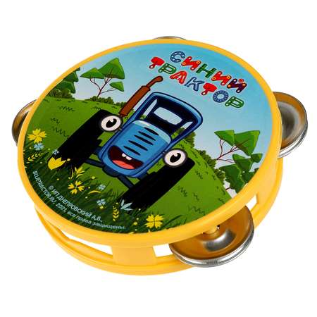 Игрушка музыкальная Играем вместе Синий трактор аксессуар