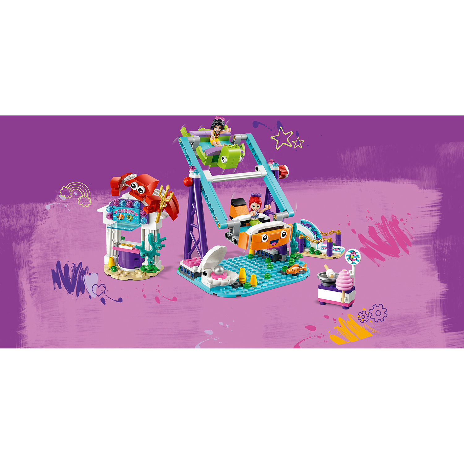 Конструктор LEGO Friends Подводная карусель - фото 8