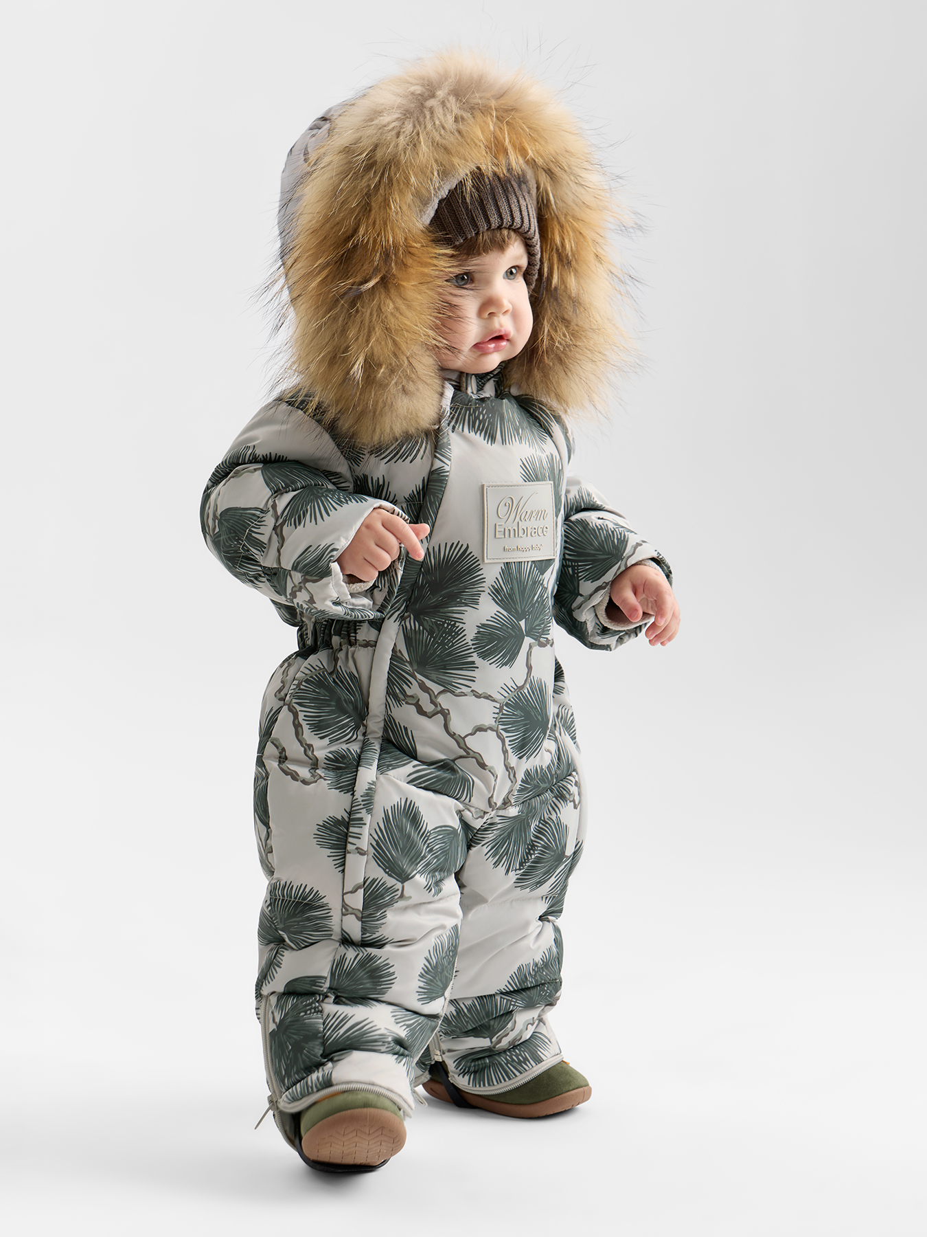 Комбинезон-трансформер Happy Baby 89144-0_grey (branch) - фото 1