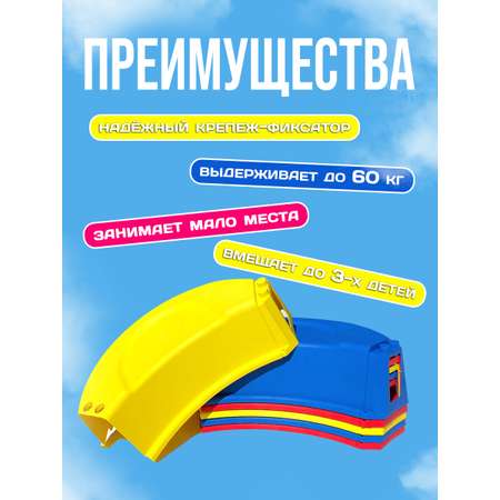 Песочница Русский стиль детская Классика диаметр 145 см