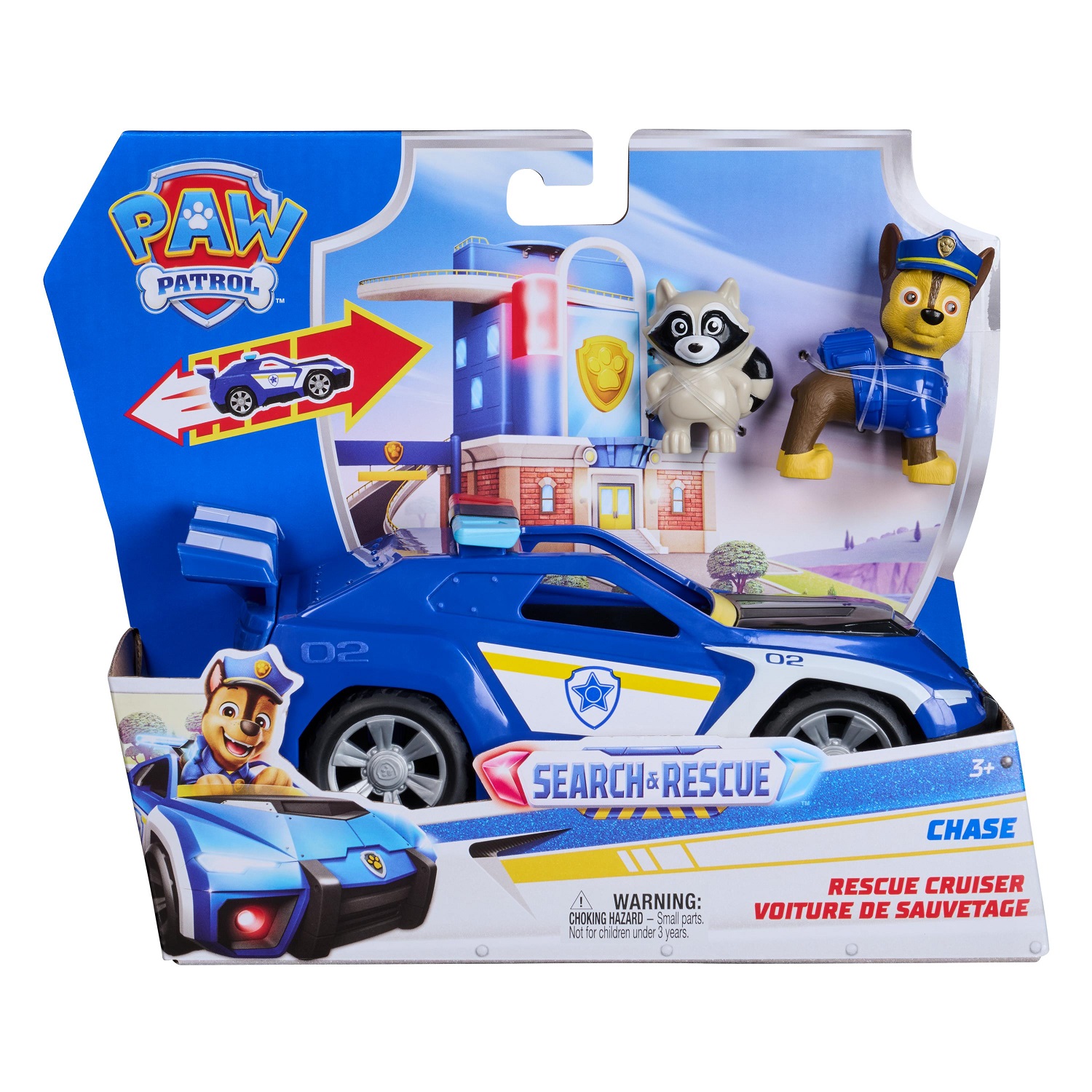 Игровой набор Paw Patrol Машинка с фигуркой Чейз 20 см - фото 1