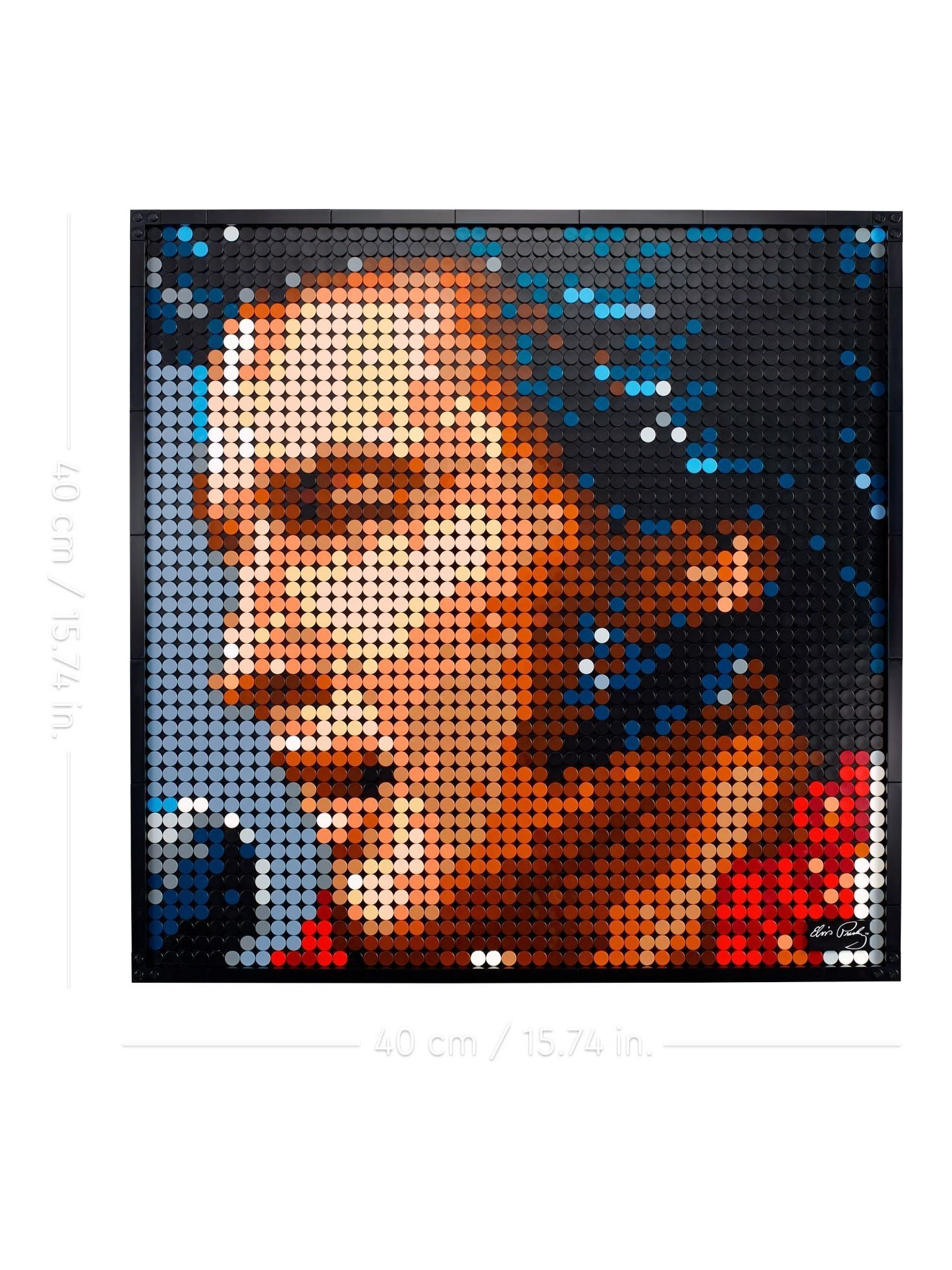 Конструктор LEGO Art Конструктор Элвис Пресли 3445 дет. - фото 4
