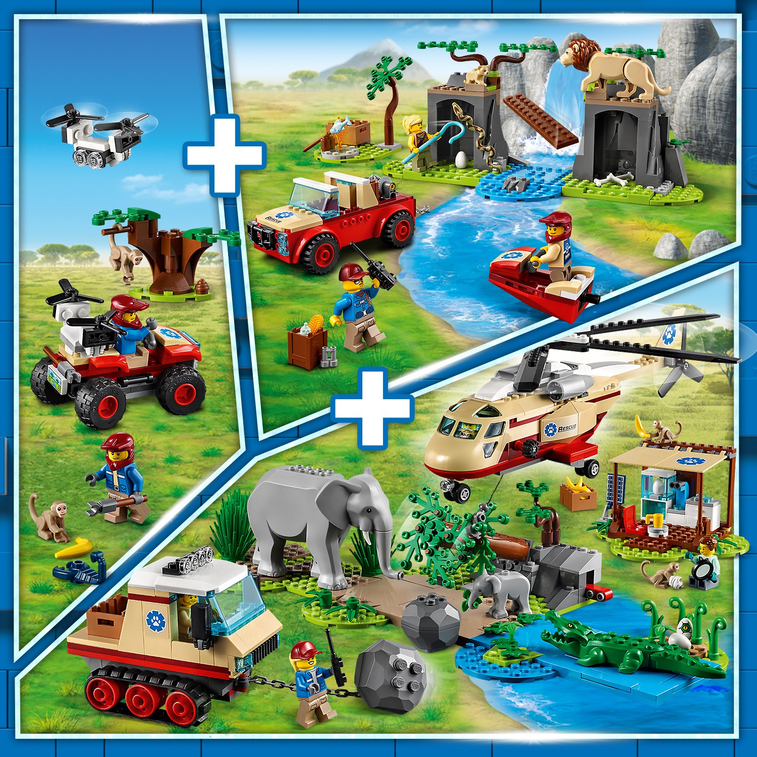 Конструктор LEGO City Wildlife Rescue ATV - фото 4