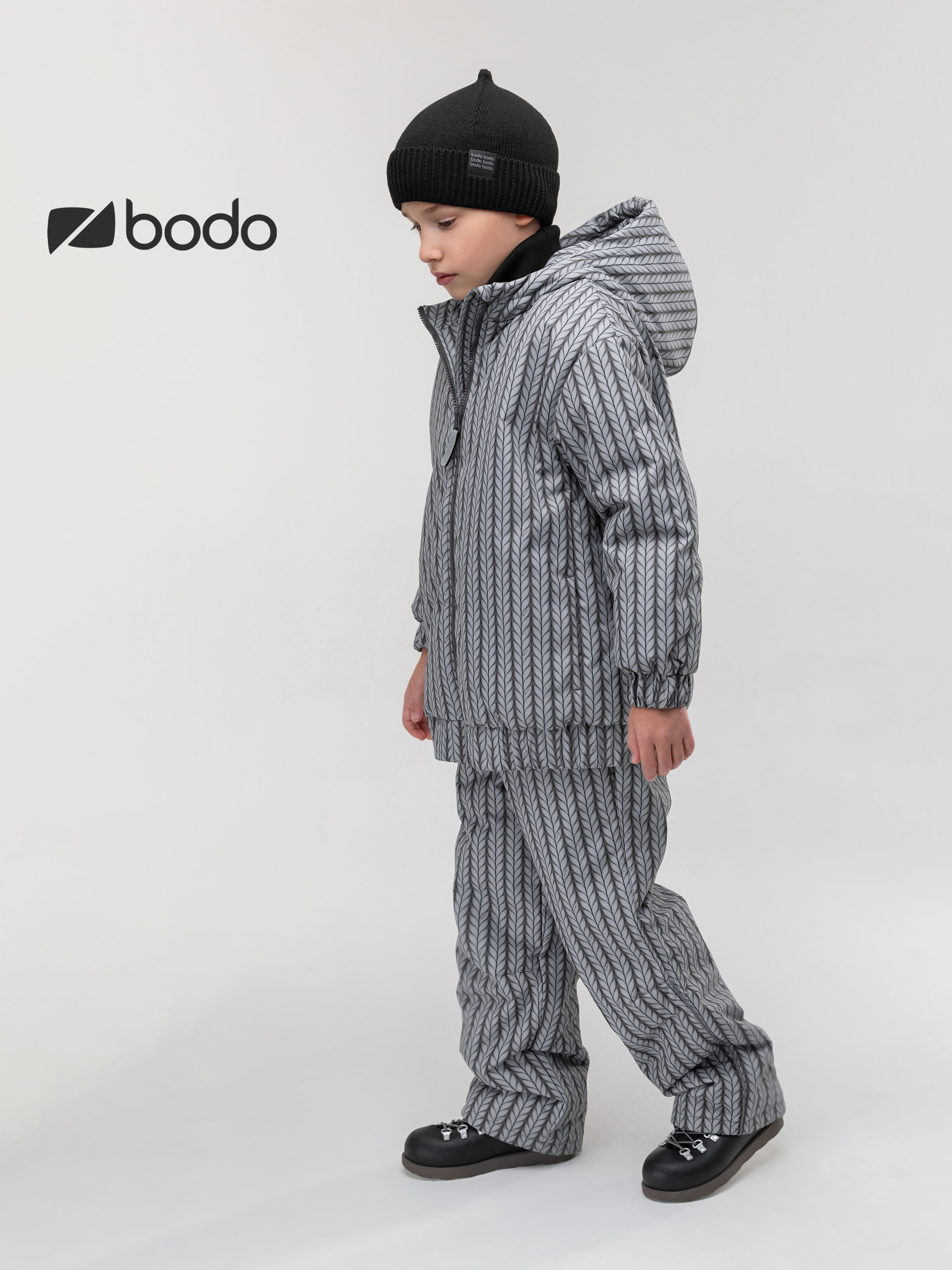 Костюм Bodo 32-94MU_серый - фото 7