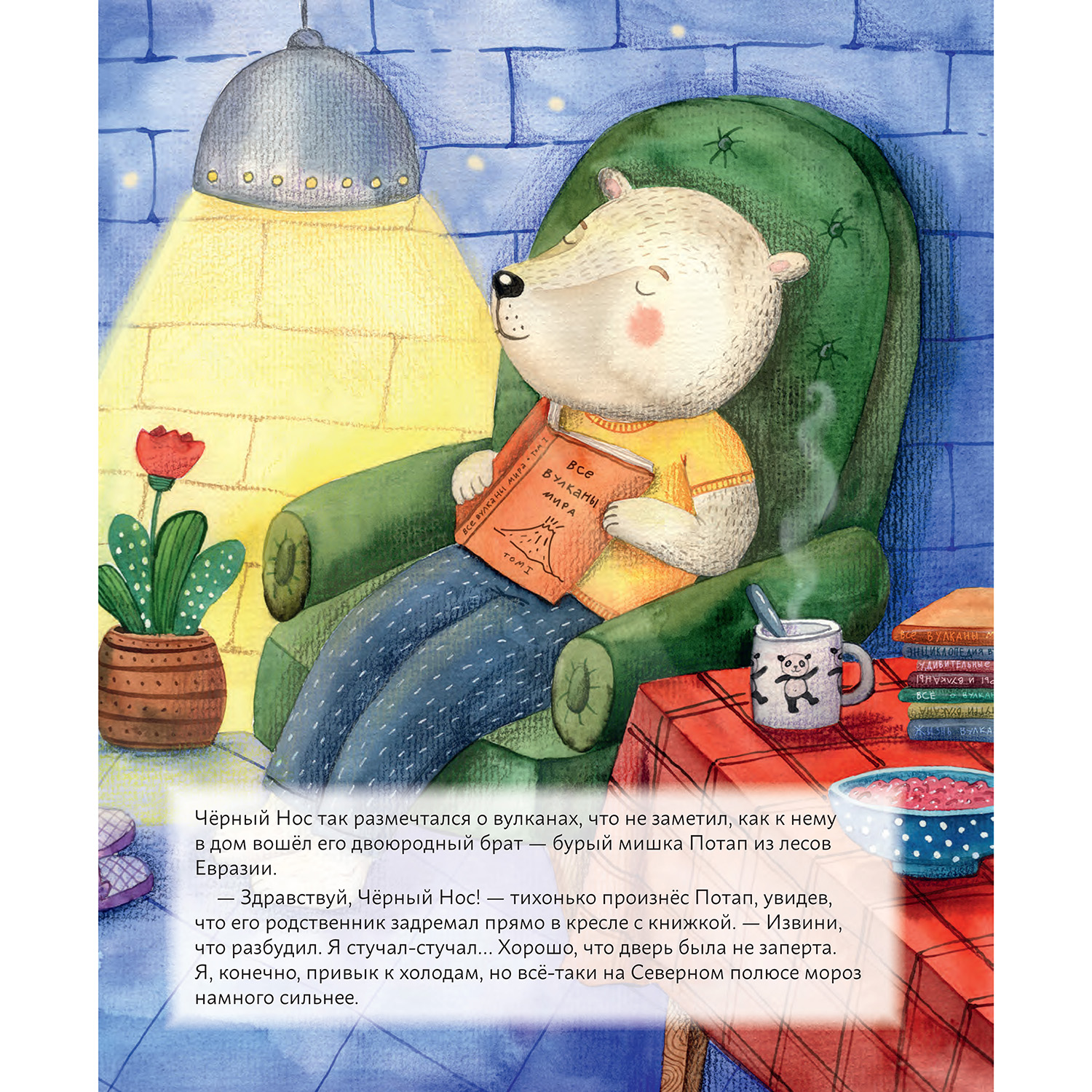 Книга Альпина. Дети Мишки путешествуют на вулкан: Чёрный Нос и дальний поход - фото 7