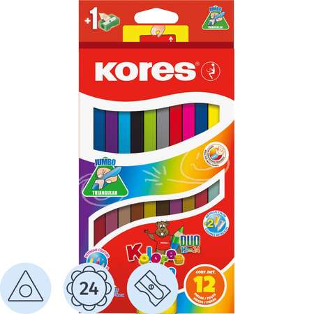 Карандаши цветные Kores 12 шт.