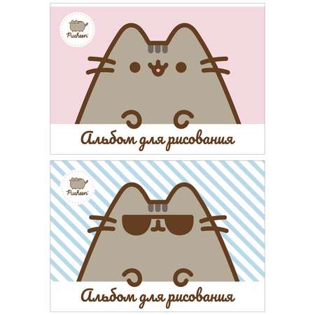 Альбом Pusheen А4 40 лист. в ассортименте