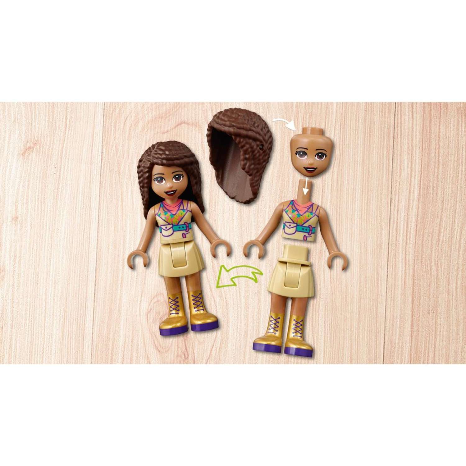 Конструктор LEGO Friends Спасение тигра блочный - фото 16