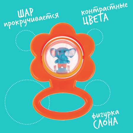 Игрушка Happy Snail погремушка