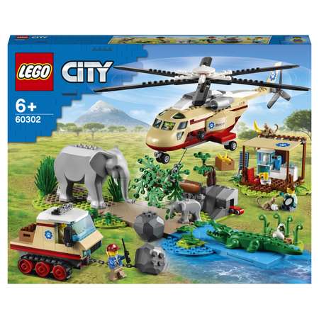 Конструктор LEGO City Wildlife Rescue Operation блочный