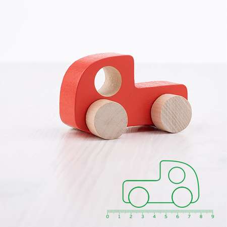 Игрушка Томик каталка Красная