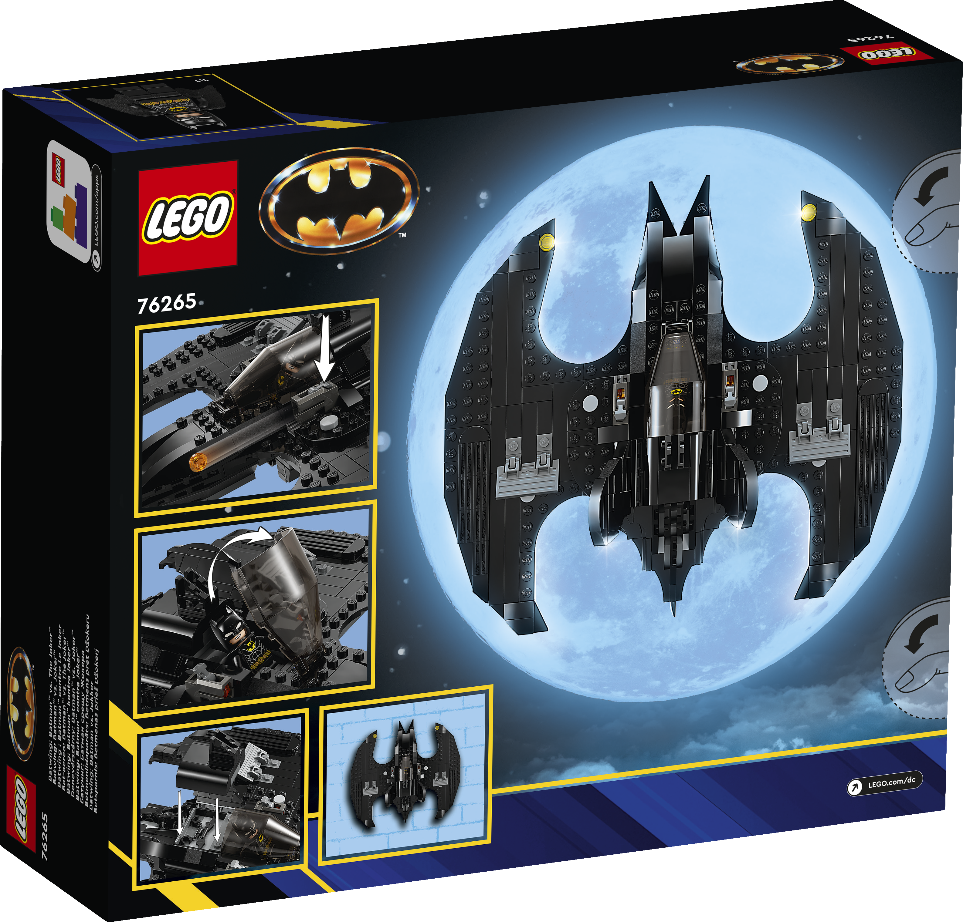 Конструктор LEGO DC Super Heroes Batwing Batman vs Joker блочный - фото 9