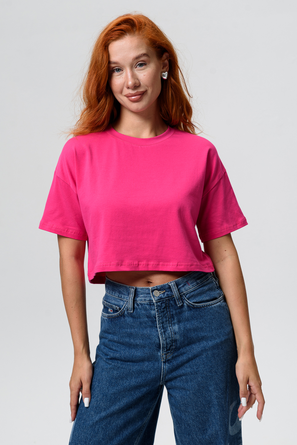 Футболка Натали Суслова 14416/1 фуксия - фото 3