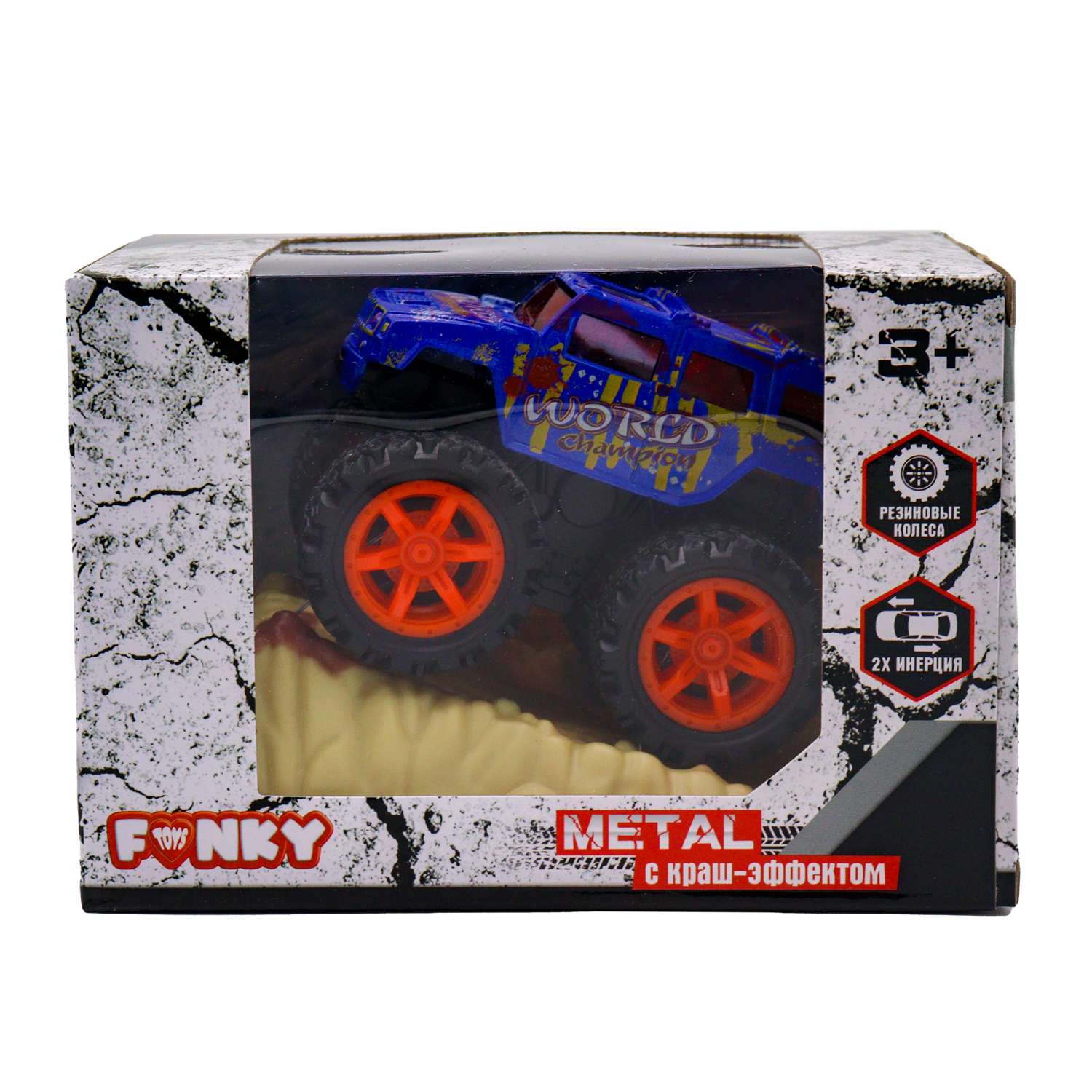 Внедорожник Funky Toys Jeep синий FT8485-4 - фото 3