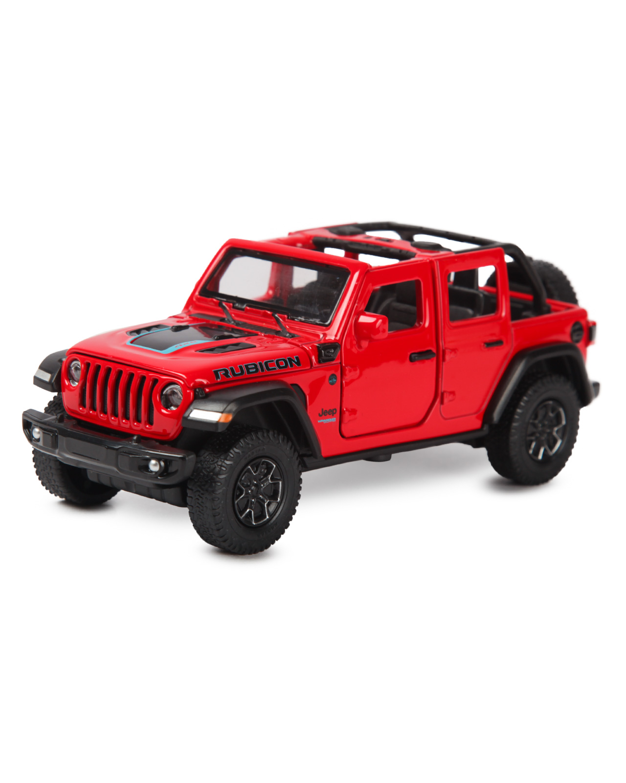 Внедорожник Rastar Jeep Wrangler Rubicon 4xe 1:32 64620 - фото 1