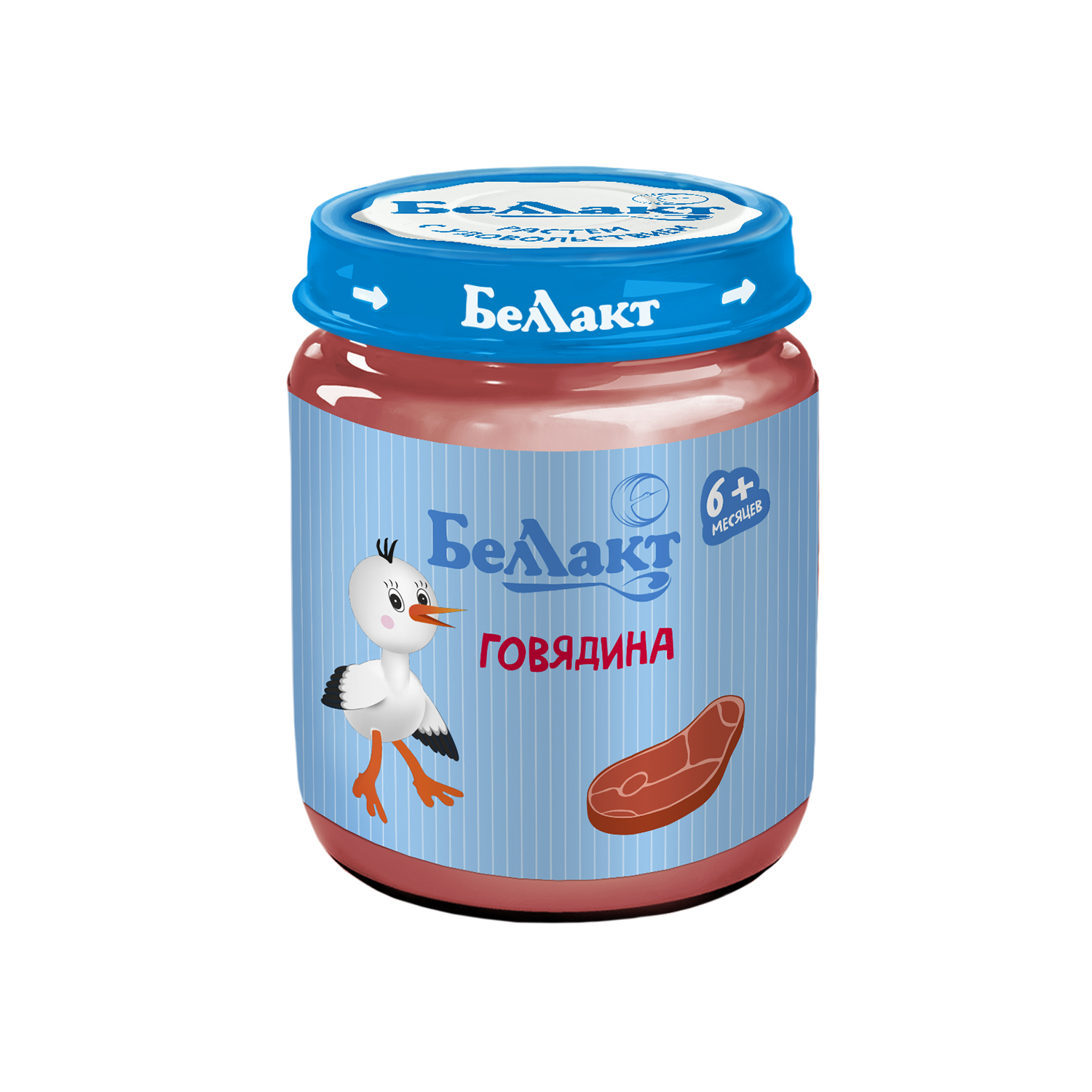 Пюре Беллакт Говядина с 6 мес 95 г - фото 1