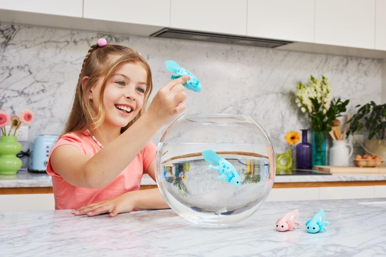 Рептилия РУ Zuru ROBO ALIVE Swimming Axolotls Аксолотль в ассортименте - фото 2